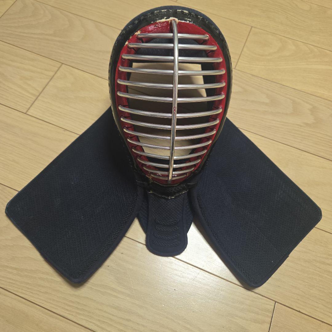 西日本武道具　赤無幻　面　単品　68㎝