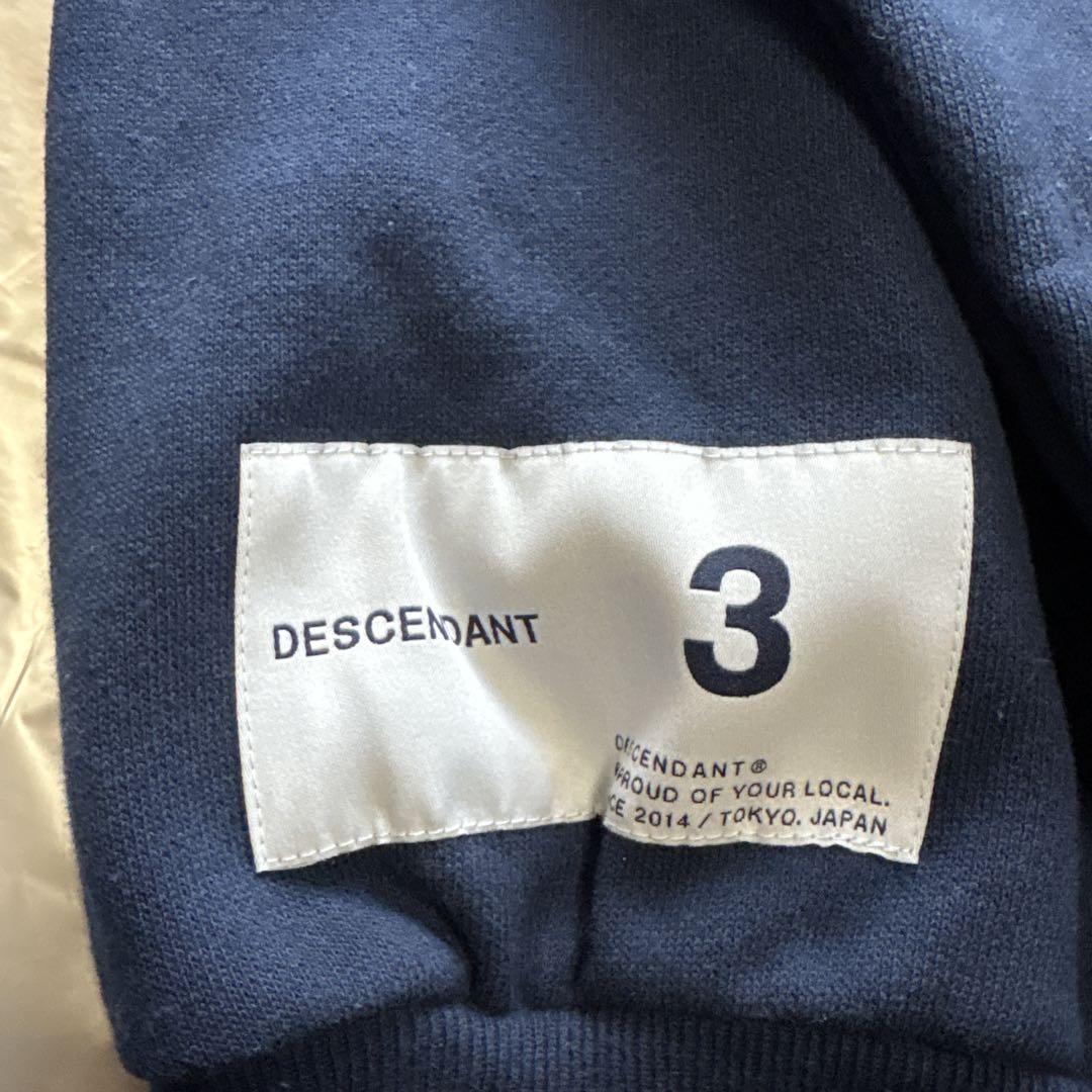 DESCENDANT ネイビー パーカー サイズ3