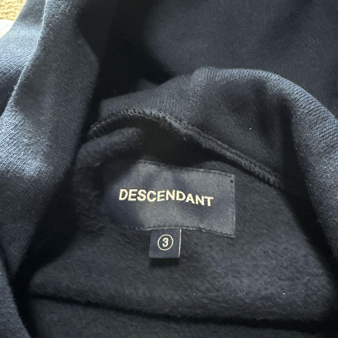 DESCENDANT ネイビー パーカー サイズ3