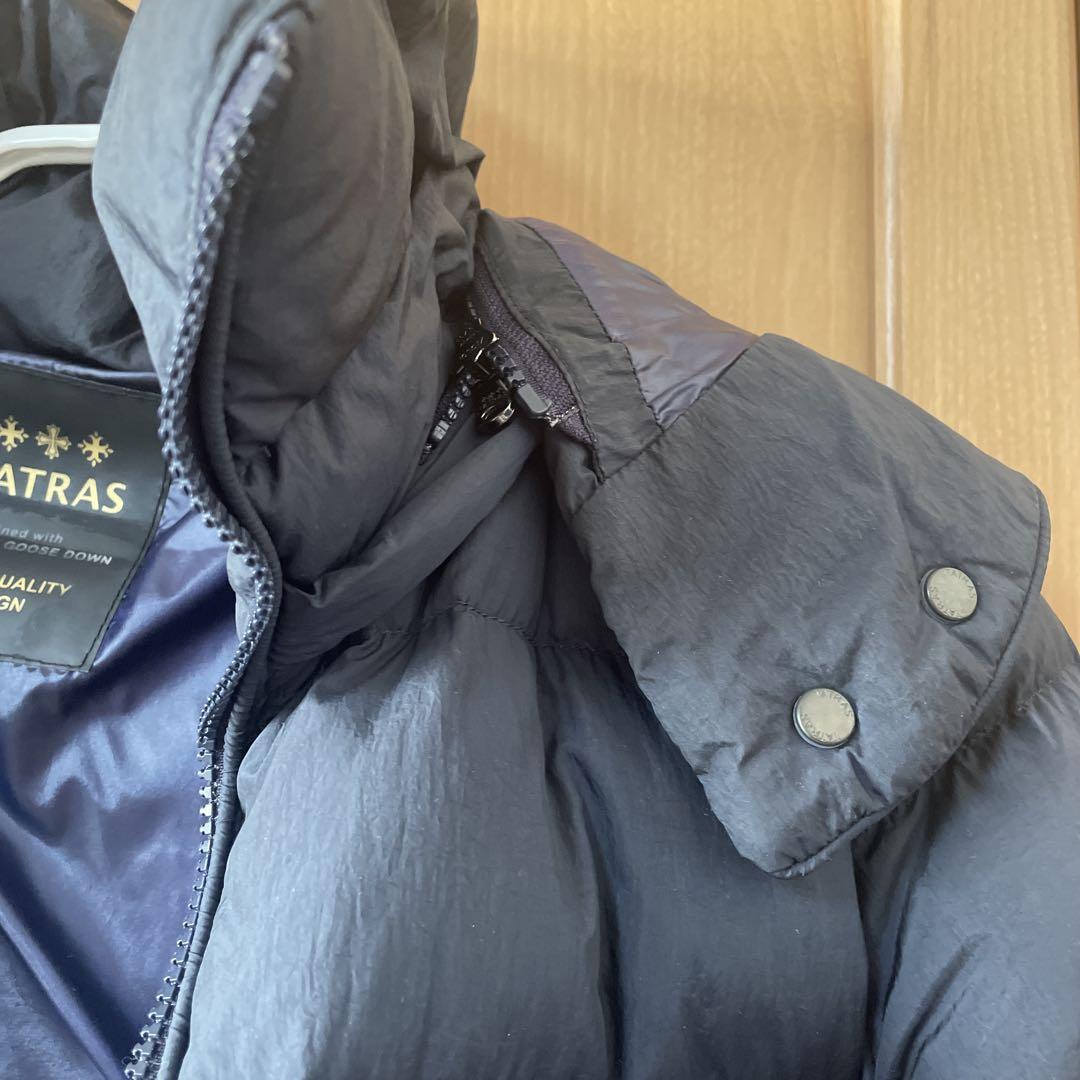 TATRAS ネイビー ロングダウンジャケット