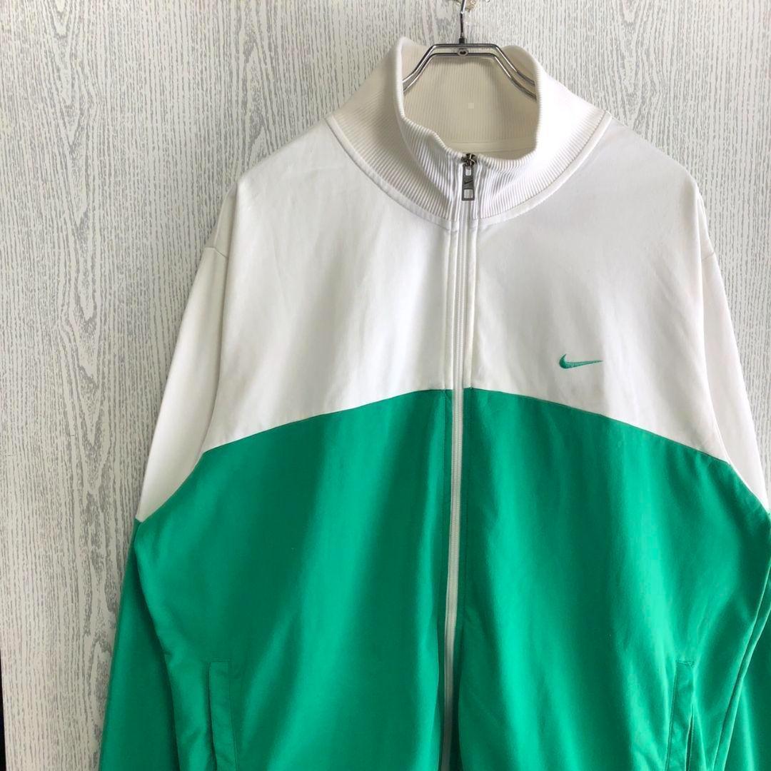 ナイキ　NIKE　スウッシュ　刺繍ロゴ　ジャージ　トラックジャケット 　XXL ナイキ NIKE スウッシュ 刺繍ロゴ ジャージ トラックジャケット