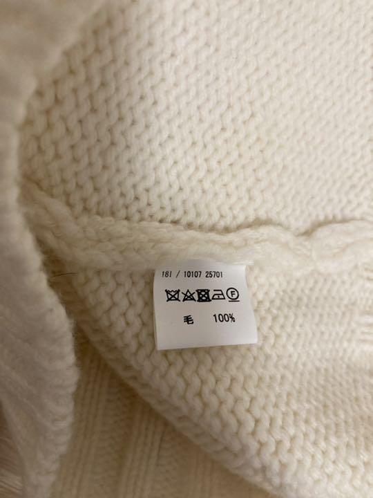 【美品】GRAN SASSO（グランサッソ）ショールカラー プルオーバーニット