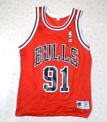 32527 チャンピオン NBA タンクトップ RODMAN 91