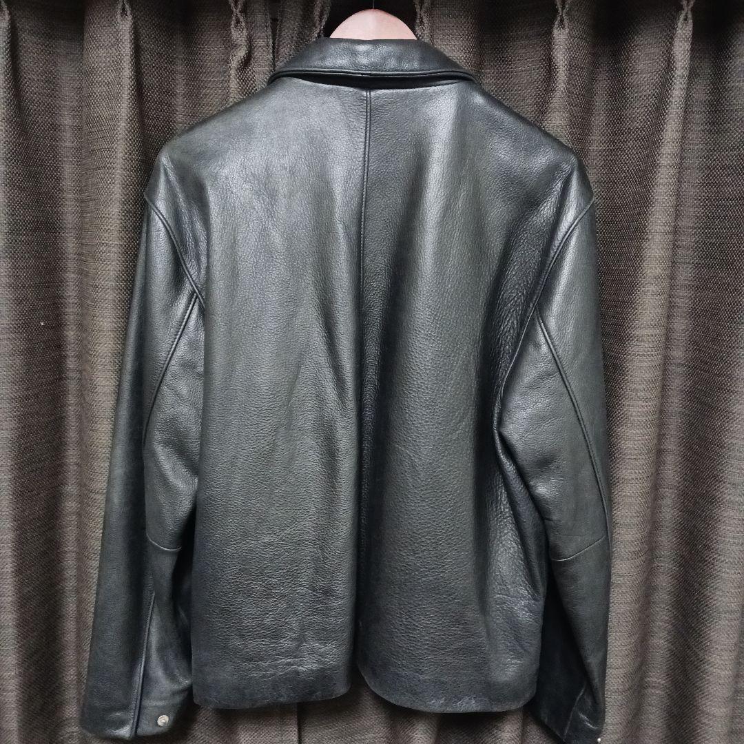 Brooks Brothers ブラックレザージャケット