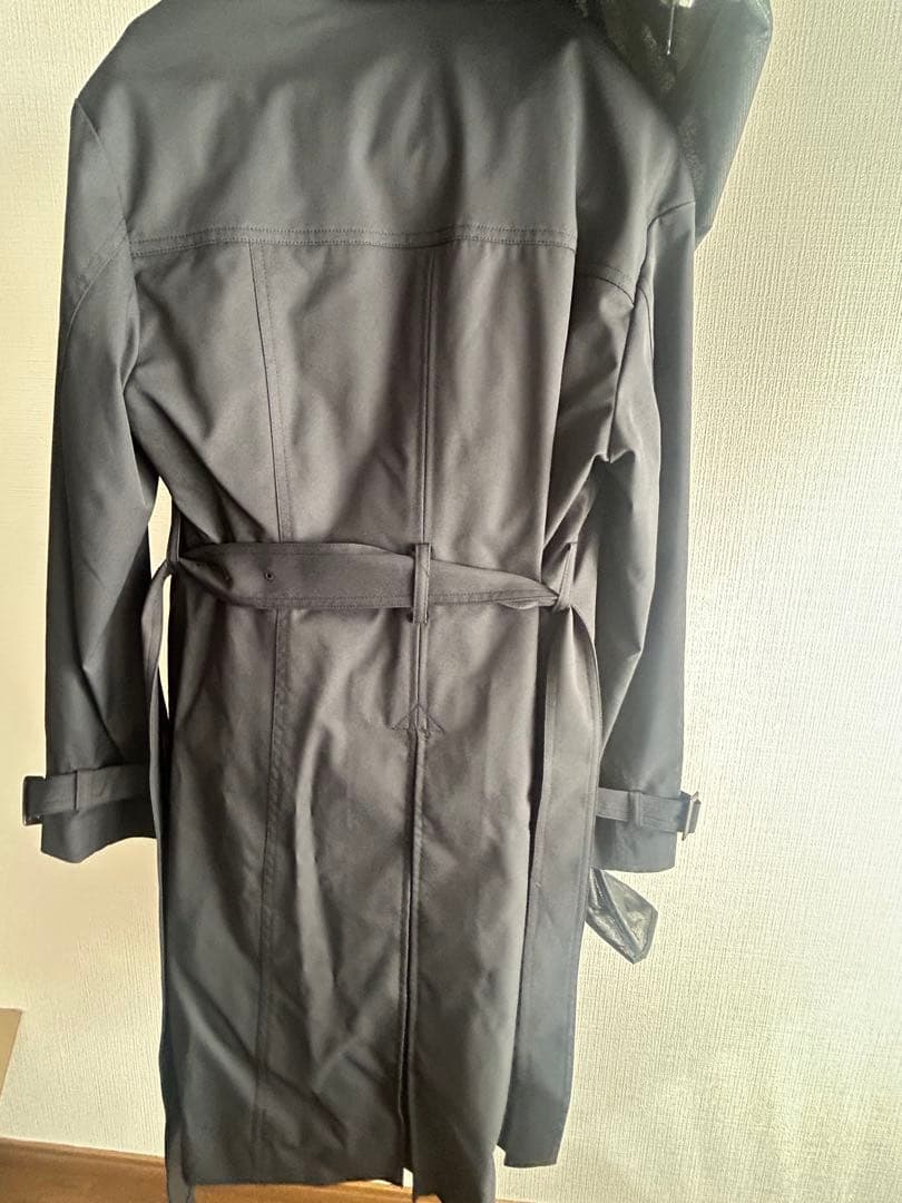 【撥水加工】トレンチコート SOLOTEX ライナー付 ドロップショルダー 無地 【撥水加工】トレンチコート SOLOTEX ライナー付 ドロップショルダー 無地