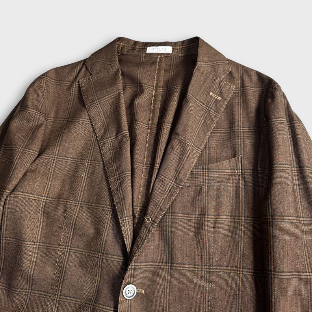 Boglioli テーラードジャケット ブラウン K Jacket M メンズ ボリオリブラウンkジャケット