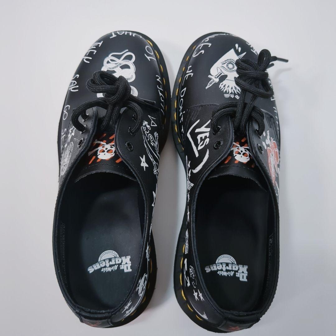 Dr.Martens 1461 REBEL 3EYE レェバァル レザー UK4