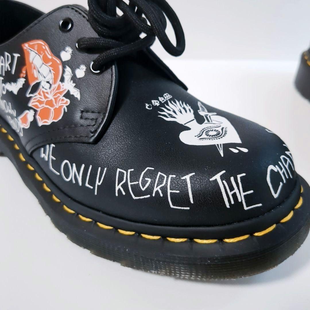 Dr.Martens 1461 REBEL 3EYE レェバァル レザー UK4