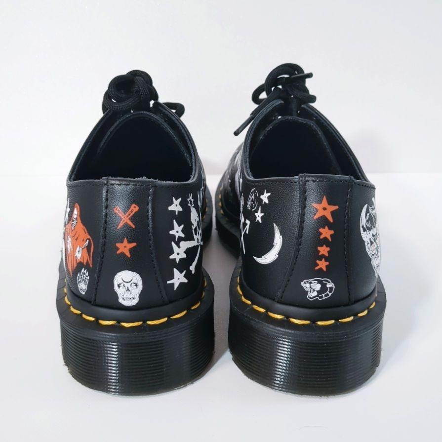 Dr.Martens 1461 REBEL 3EYE レェバァル レザー UK4