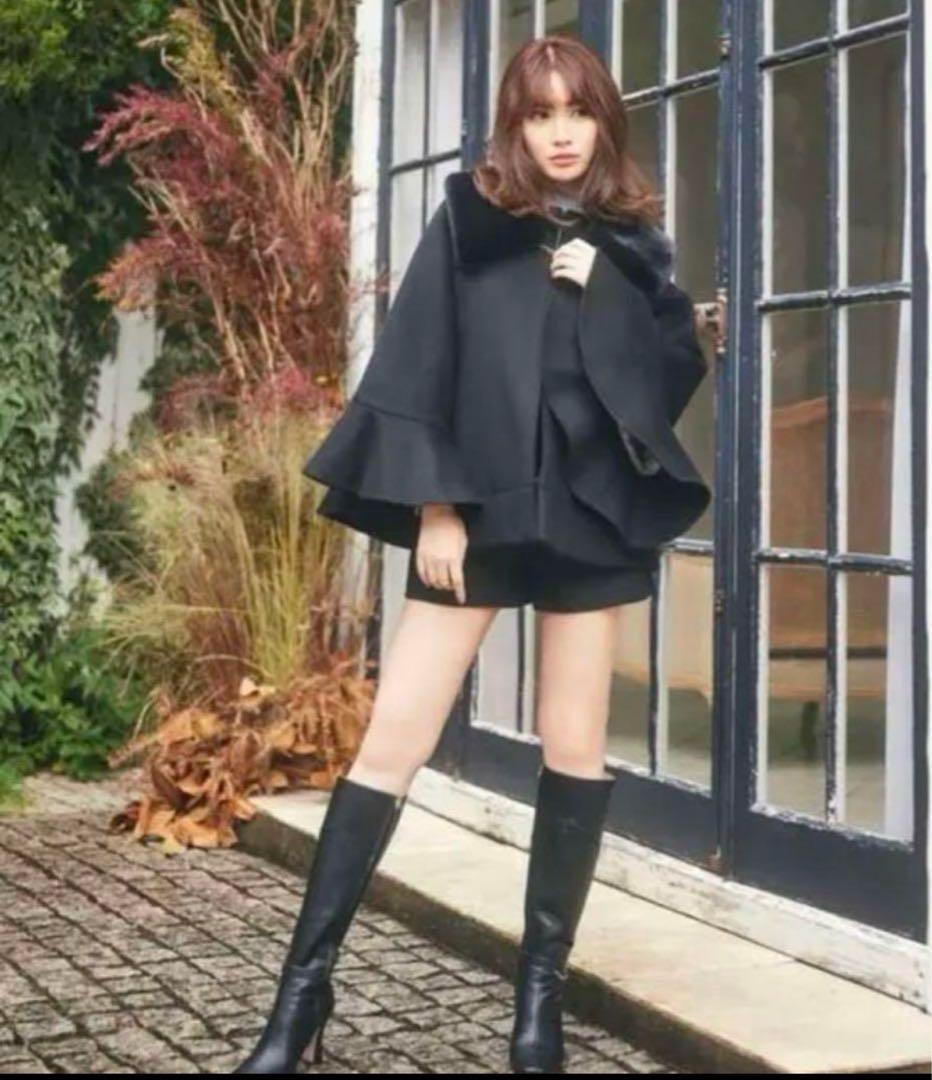 herlipto ConvertibleFauxFurTippetCoatM Herlipto