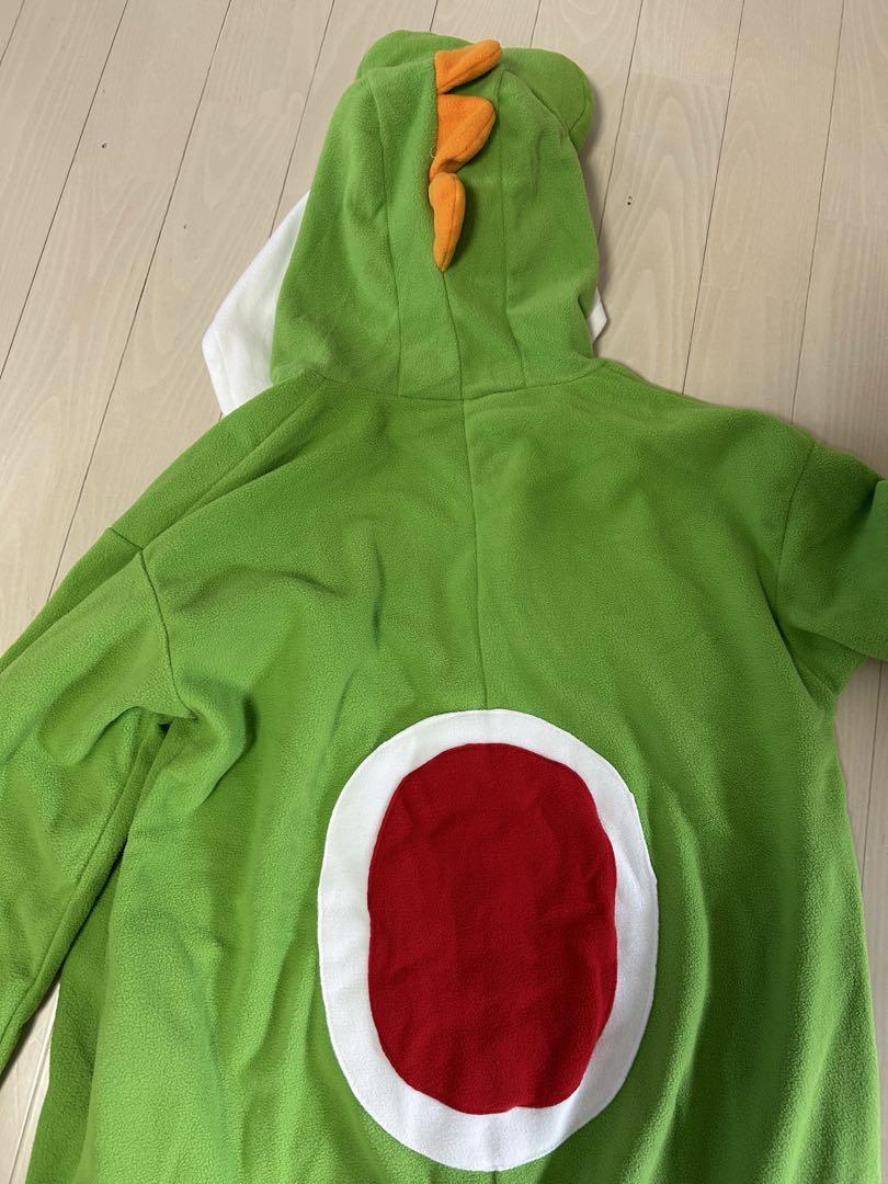X Lスーパーマリオブラザーズヨッシー フリース着ぐるみ コスプレ衣装 男女共用