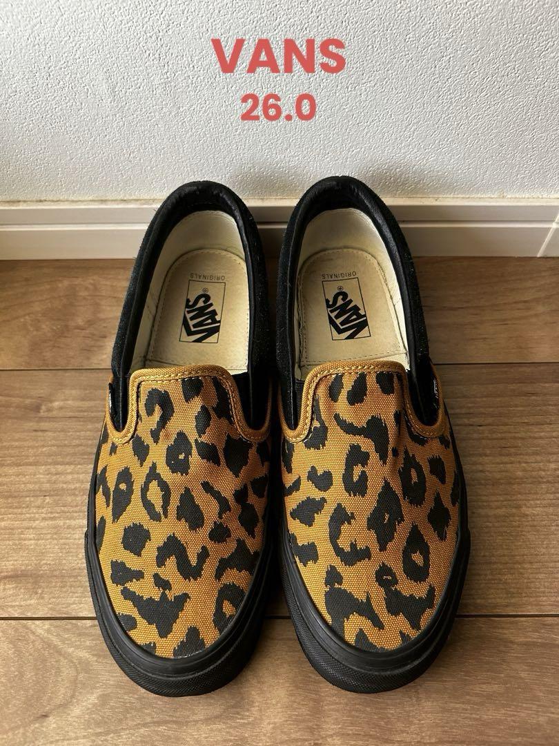 【VANS】 ヒョウ柄 スリッポン