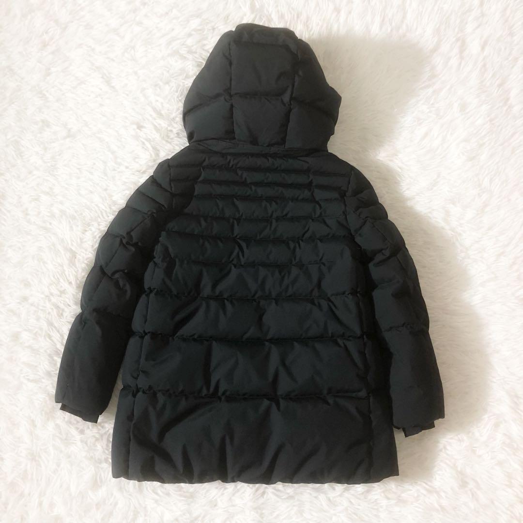 美品 ヘルノ ダウンジャケット 2way ブラック 120