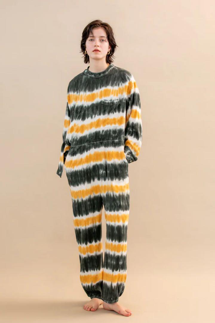 kiira 2023-24 Fall Tie-dye jump suit