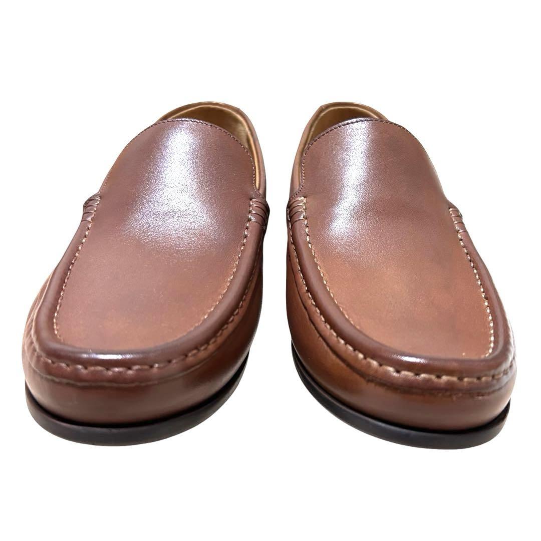 極美品　クラークス　ローファー　レザー　スリッポン　24.5㎝