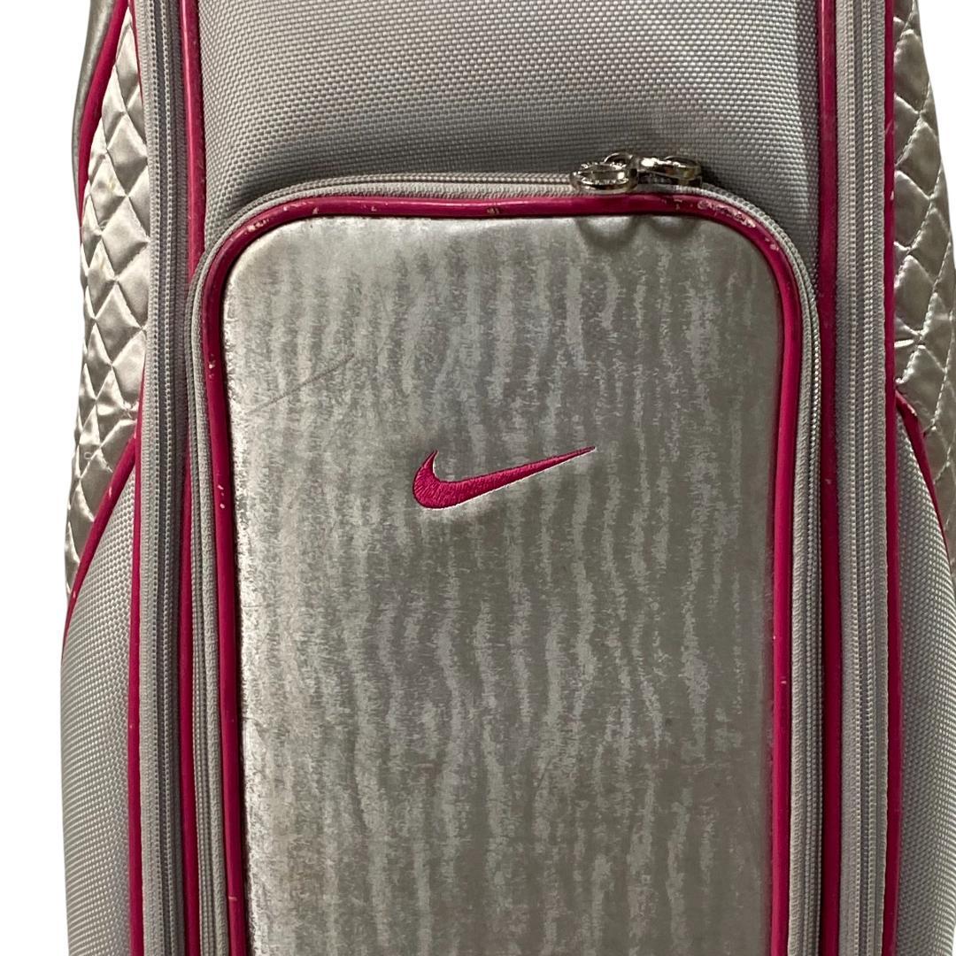 NIKE GOLF ナイキ ゴルフ キャディケース シルバー ピンク ゴルフ