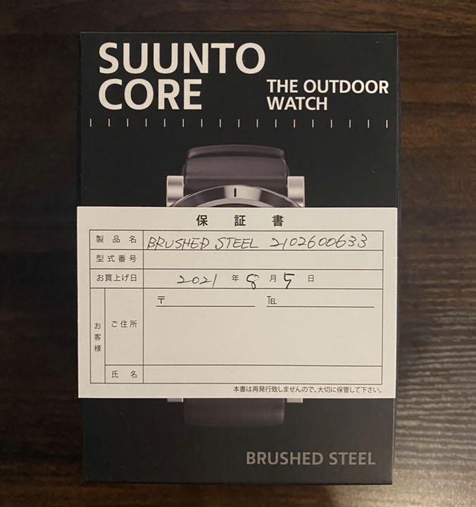 らせして◙ 新品未使用 コア CORE 2DlTH-m51761317908 SUUNTO スント ⅰストップウ