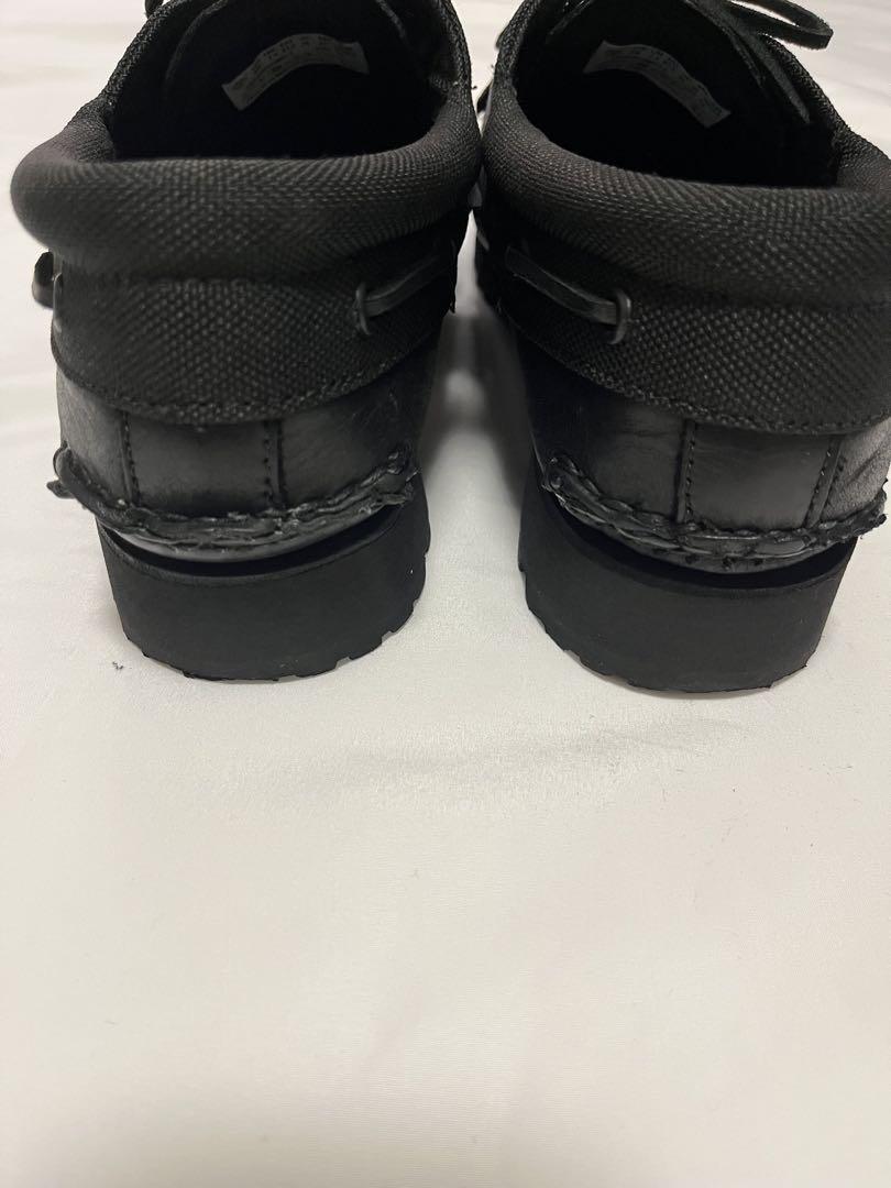 靴 AUTHENTIC HANDSEWN 3 EYE BLACKOUT