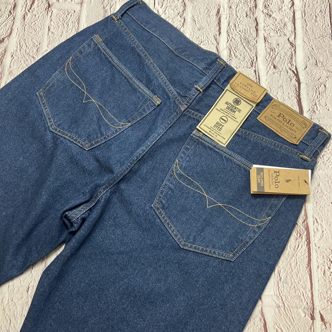 新品・タグ付き ポロラルフローレン ヴィンテージクラシックフィット デニムパンツ