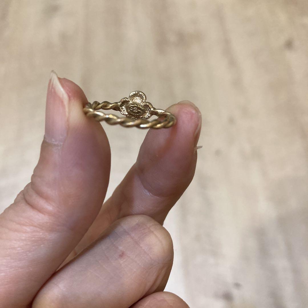 シャネル　指輪　カメリア　正規品