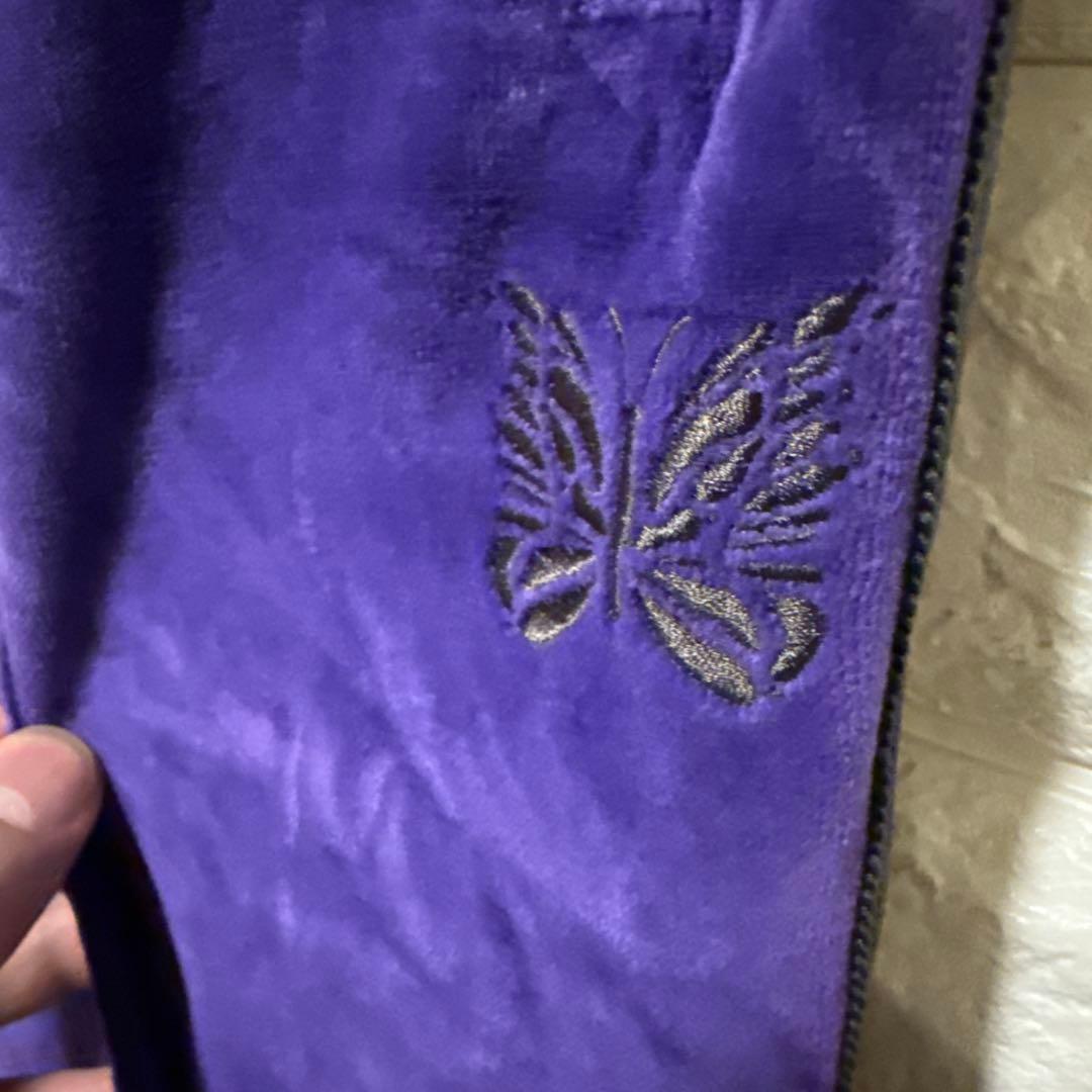 needles トラックパンツ XL 直営オンライン 紫XL(LL)・Needles