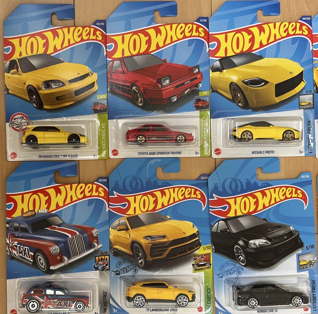 訳ありホットウィール72台セット ⚠️必読❗️商品説明⚠️画像16、17の状態で発送