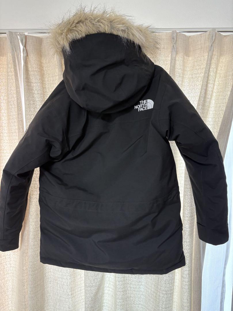 明日まで【極美品】ノースフェイスアンタークティカパーカ　ロゴ 黒