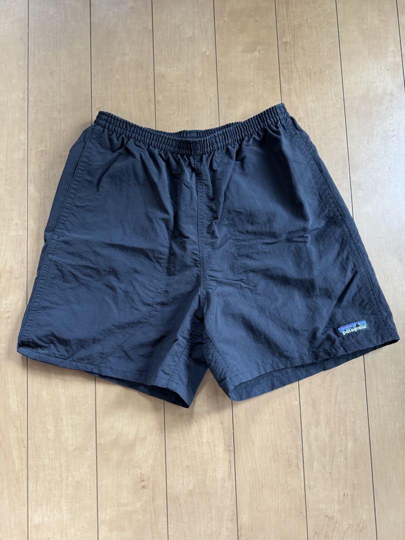 patagonia 黒 メンズ　バギーショーツ　5インチ XS