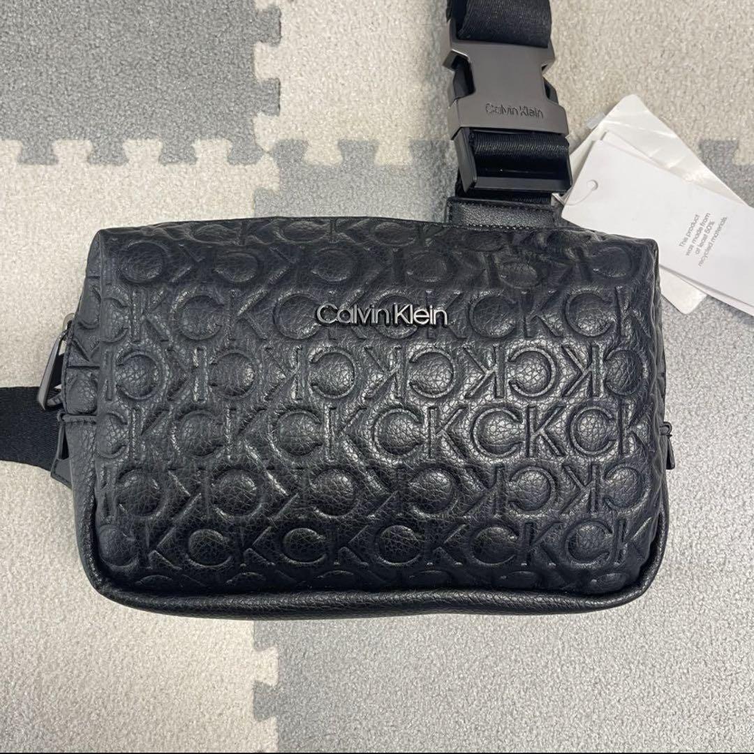 新品未使用品　calvin klein ボディバッグ　ブラック　カルバンクライン