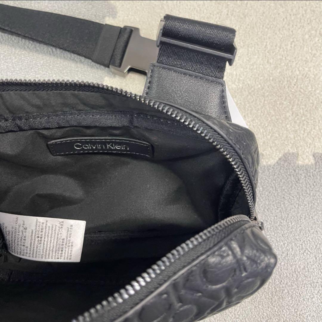 新品未使用品　calvin klein ボディバッグ　ブラック　カルバンクライン