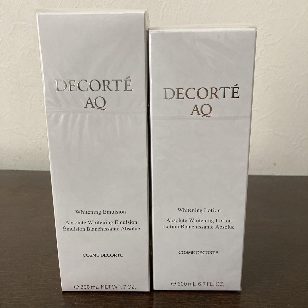 DECORTÉ AQ ホワイトニングエマルジョン・ローション セット コスメデコルテ AQホワイトニングローション ◇ エマルジョン