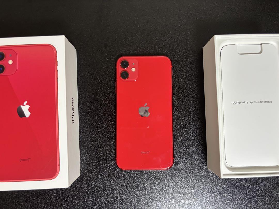 【ジャンク品】Apple iPhone 11 RED Apple iPhone 11 レッド64GB ジャンク