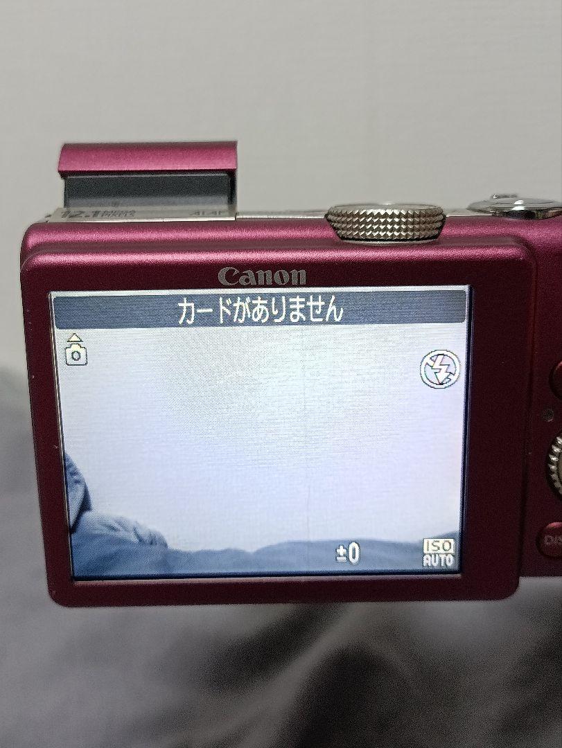 動作品！Canon Powershot SX200IS レッド デジカメ