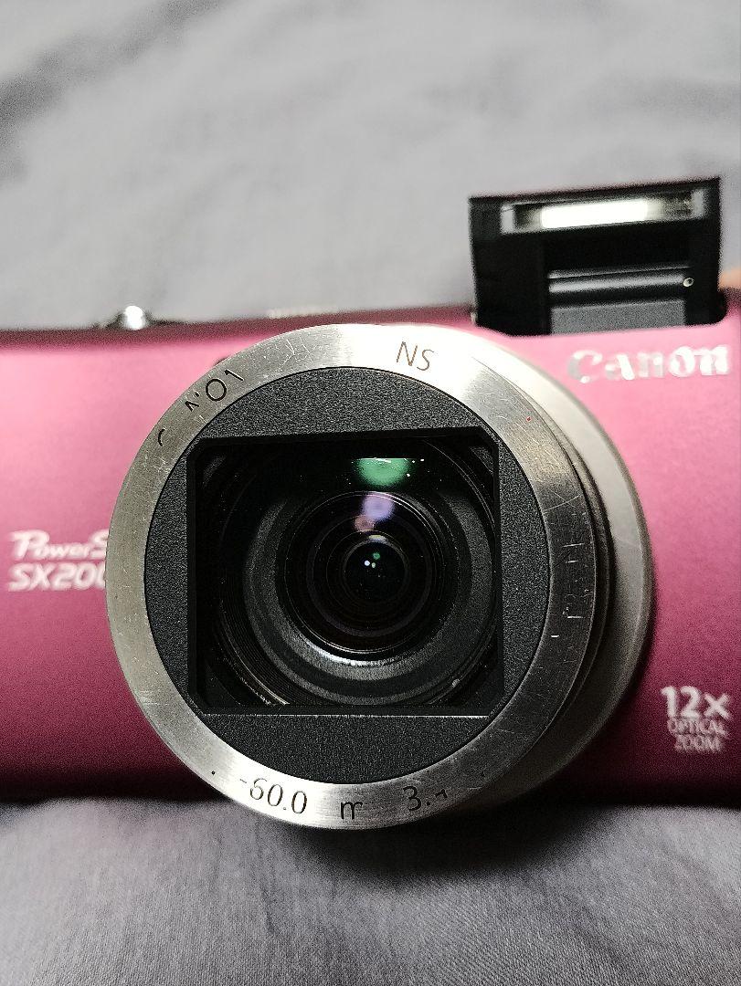 動作品！Canon Powershot SX200IS レッド デジカメ