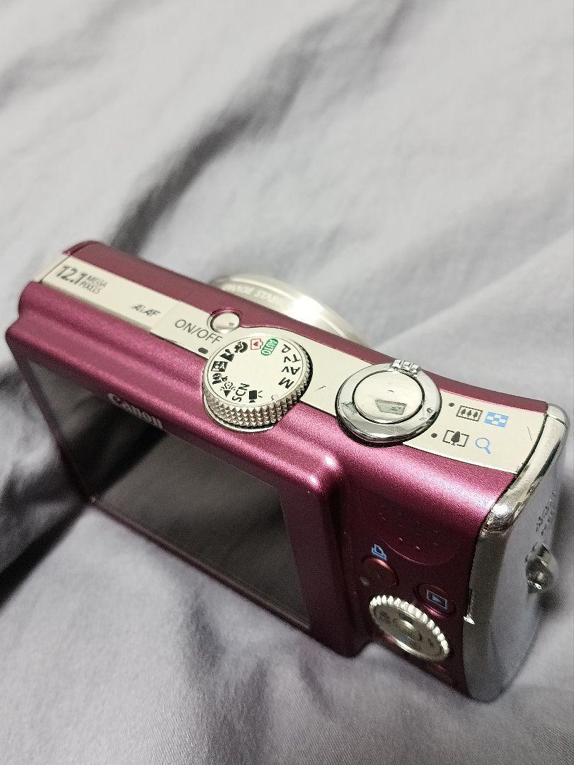 動作品！Canon Powershot SX200IS レッド デジカメ