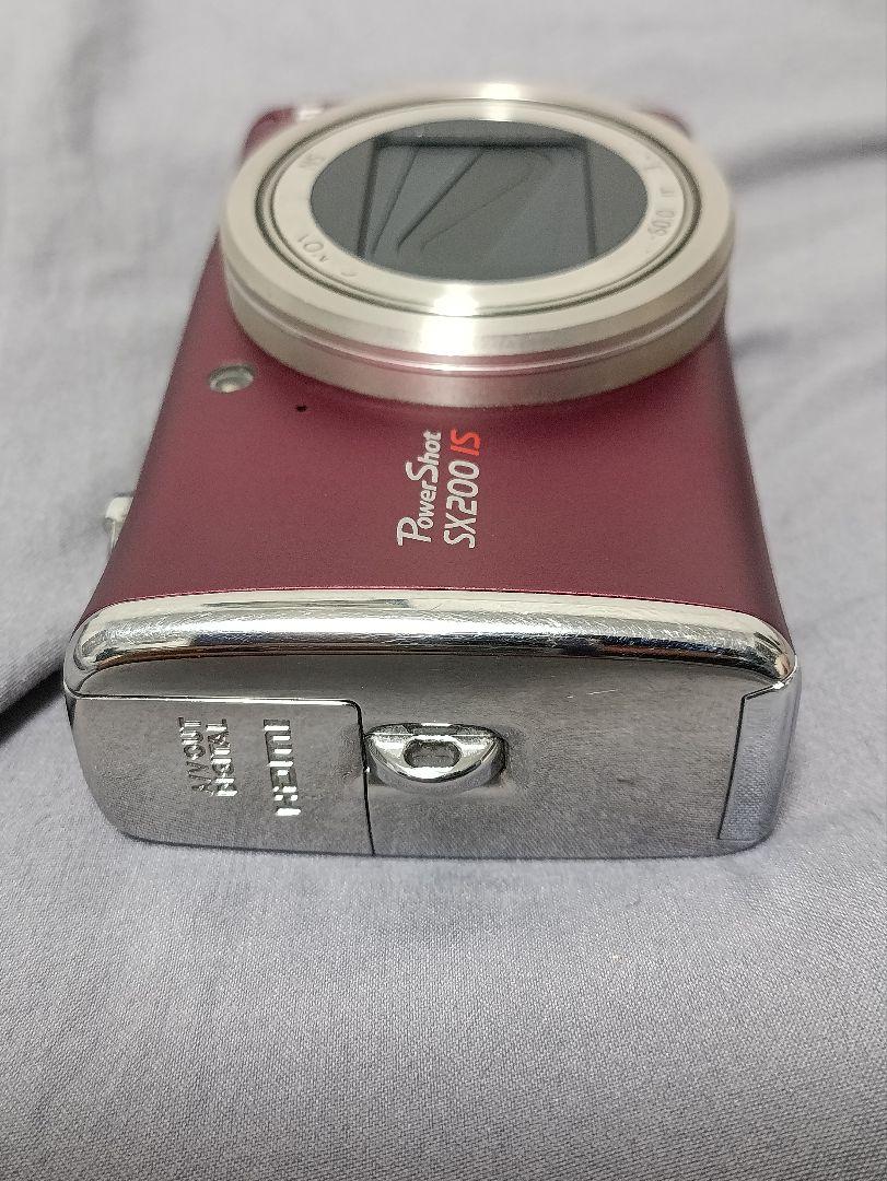 動作品！Canon Powershot SX200IS レッド デジカメ