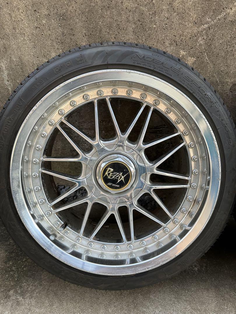 希少 当時物 ワーク REZAX レザックス17インチ アルミホイール