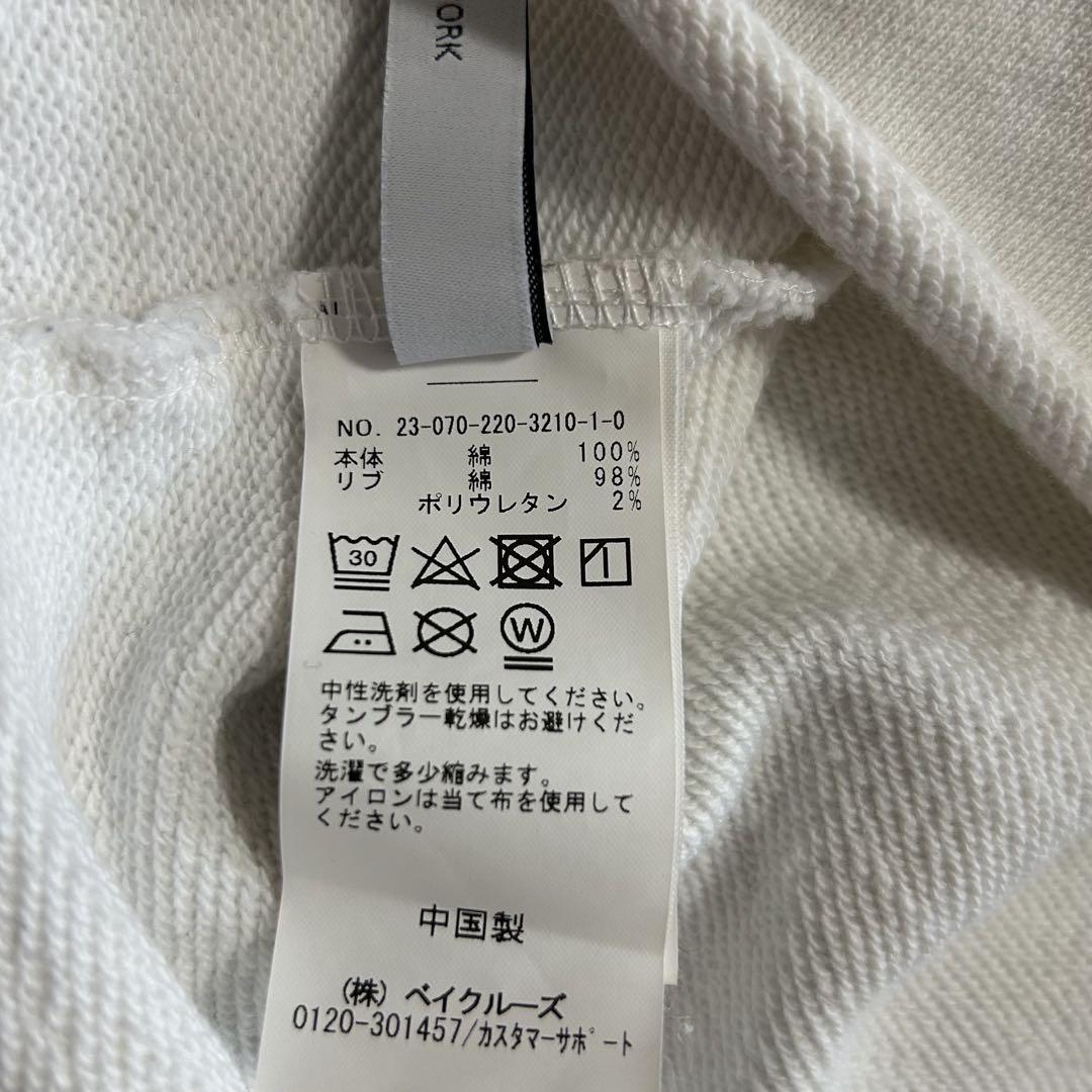 美品 23SS FRAMeWORK YALE/BIG-TEEスウェット