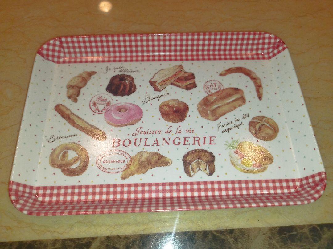 イタリア製ミニトレーいろいろパンブランジュリー柄