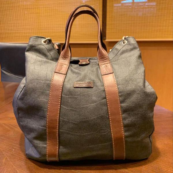 Daniel&Bob トゥモローランド　ダークグレートートバッグ