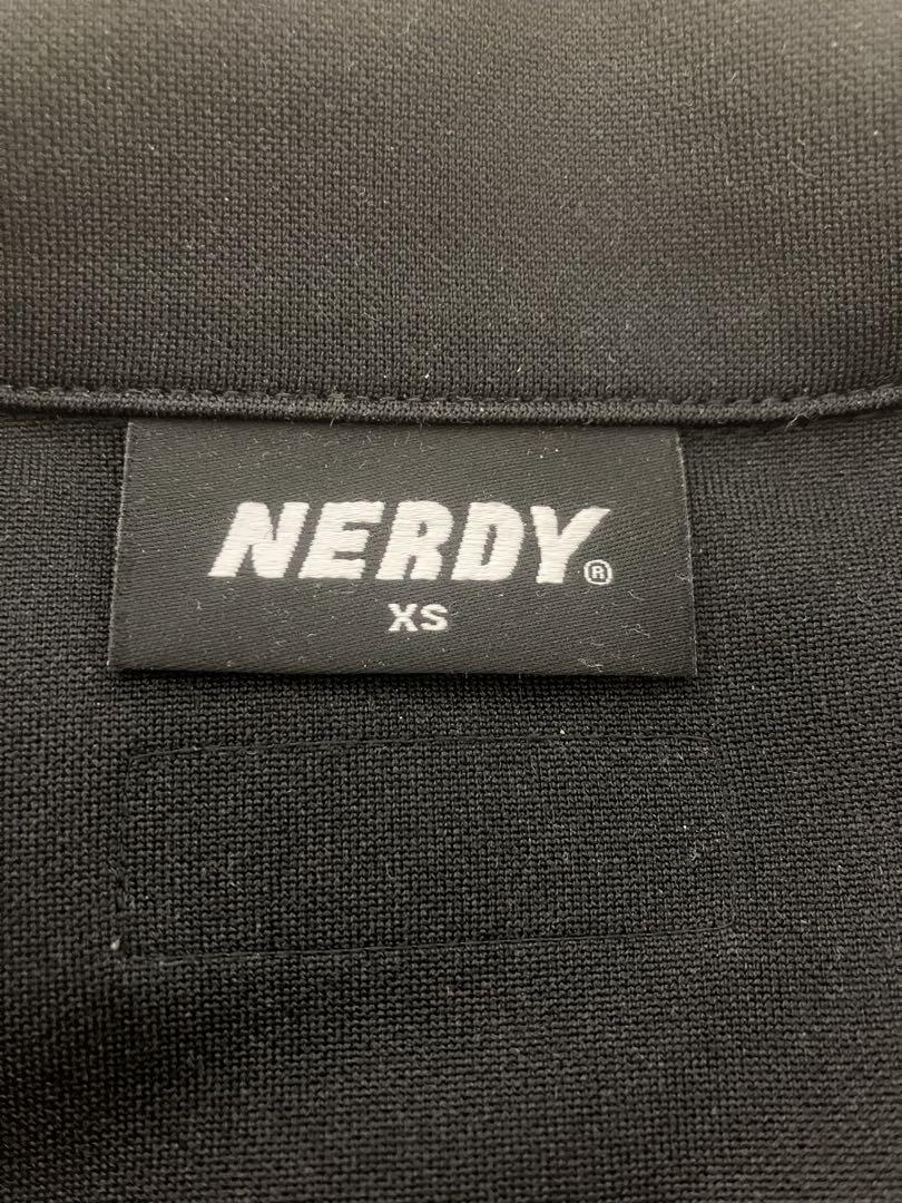 NERDY 黒ジャージ セットアップ　ユニセックス