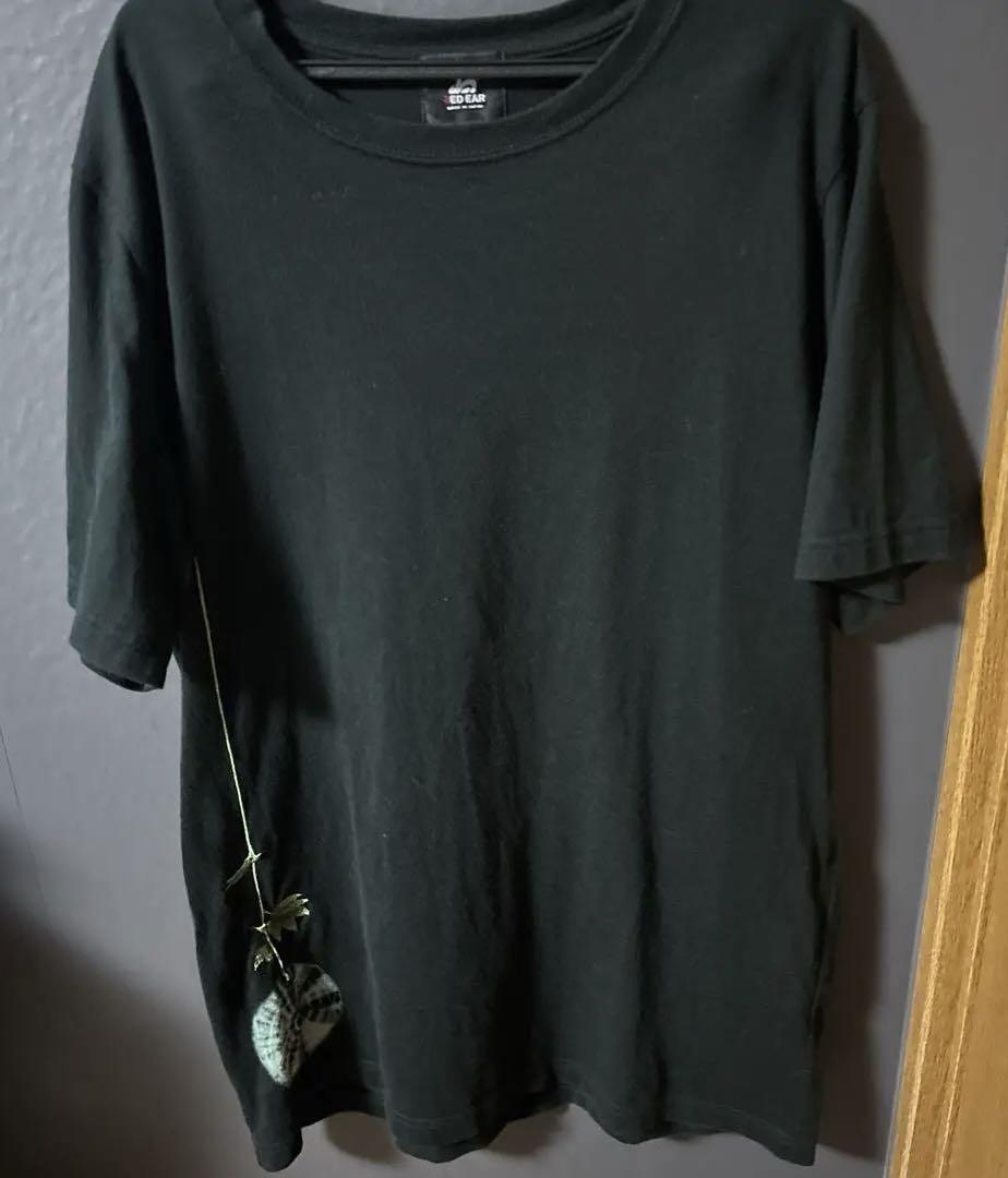 paul smithブラック Tシャツ 植物モチーフ