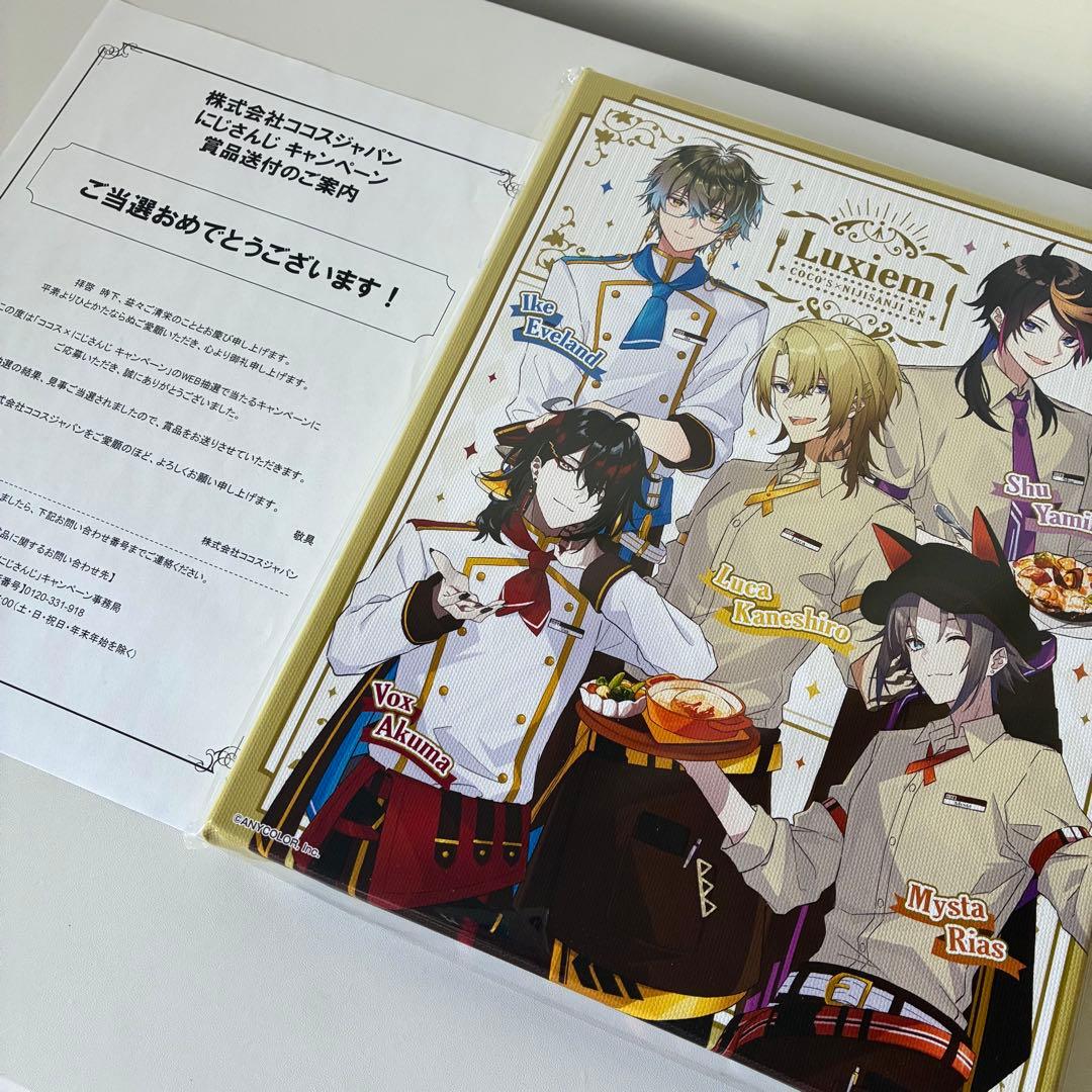 にじさんじ　ココス　キャラファインボード　Luxiem ver.