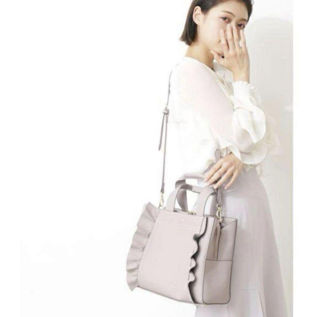 JILL by JILL STUART フリルバッグ ラベンダー JILL by JILL STUART フリルバッグ ラベンダー