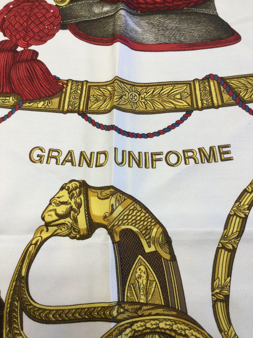 レディーススカーフGRAND UNIFOME By HERMES PARIS