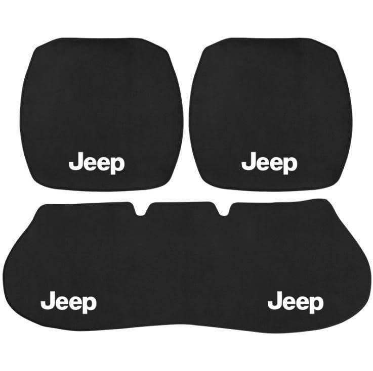 Jeepジープ車用 前後座 3枚組 カーシート カバー2