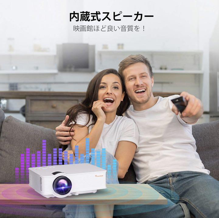 小型プロジェクター WiFi機能付き 1080PフルHD対応 zH6ZI-m51783234142 プロジェクター 好評得価