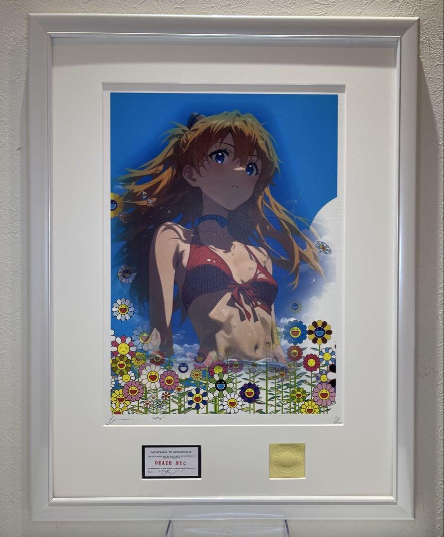 新着入荷の通販 Ed Ltd PRINT ART NYC 額装済】Death エバンゲリオン メルカリ - ポスター