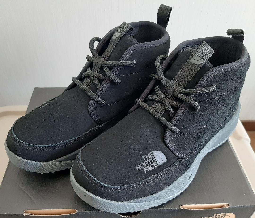 22cm ノースフェイス W Nuptse Chukka Suede