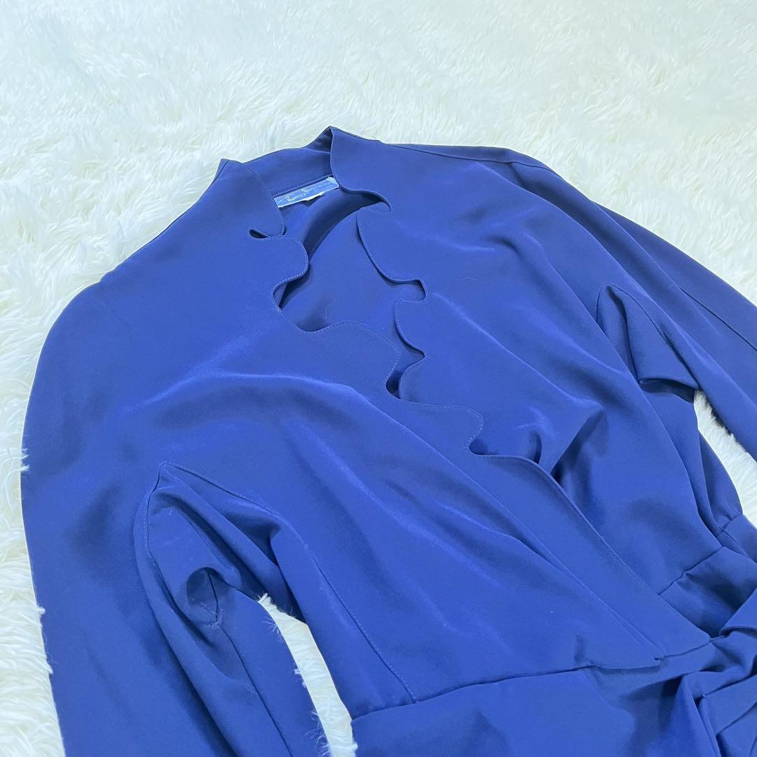 希少 美品 thierry mugler ラップワンピース ドレス
